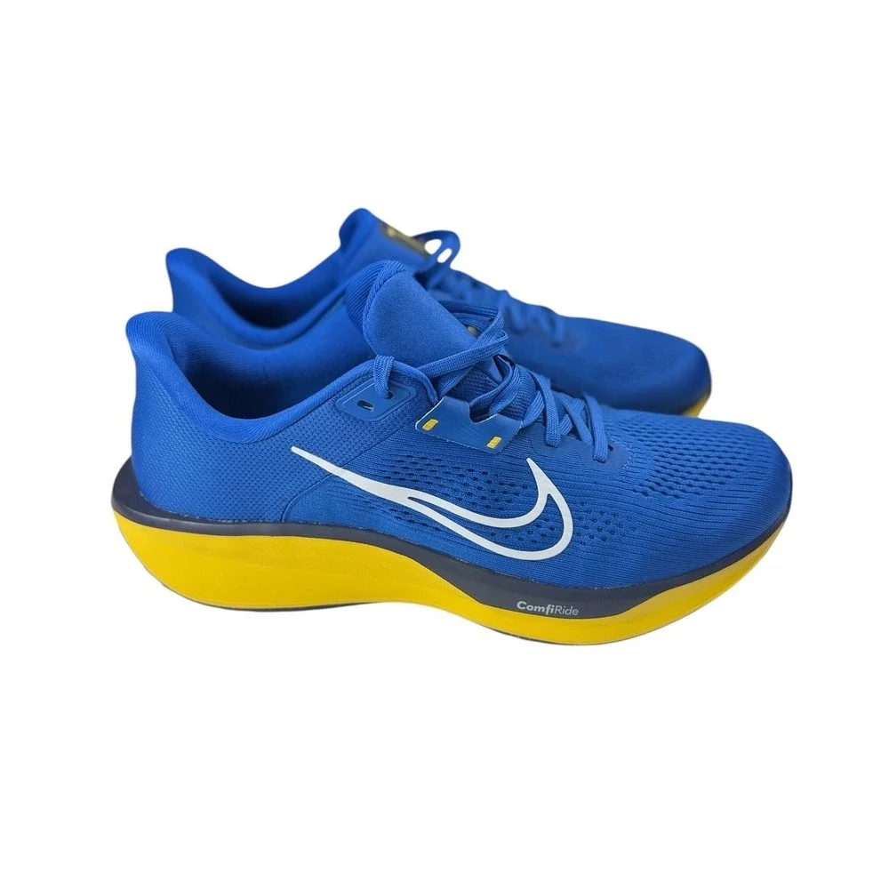 Nike Quest 6 Mens Running Shoes Game Royal University Gold FD6033-405 Size 10.5